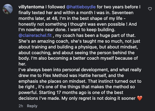 Comment from villytentoma